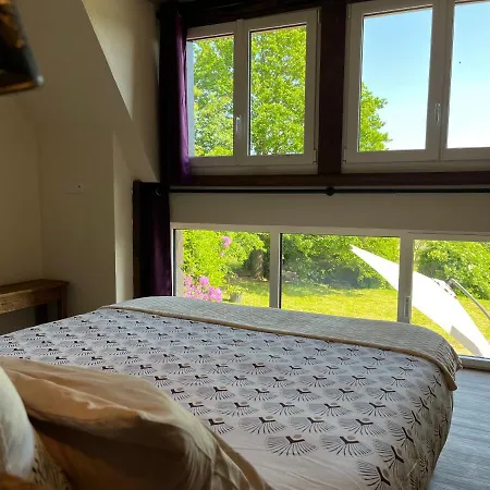 Maison D'Hote Avec Sauna Et Jacuzzi A La Campagne Les Portes du Coglais Exterior photo